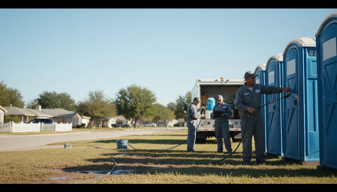 Long-Term Portable Toilet Rental in Tulare, SD near me
